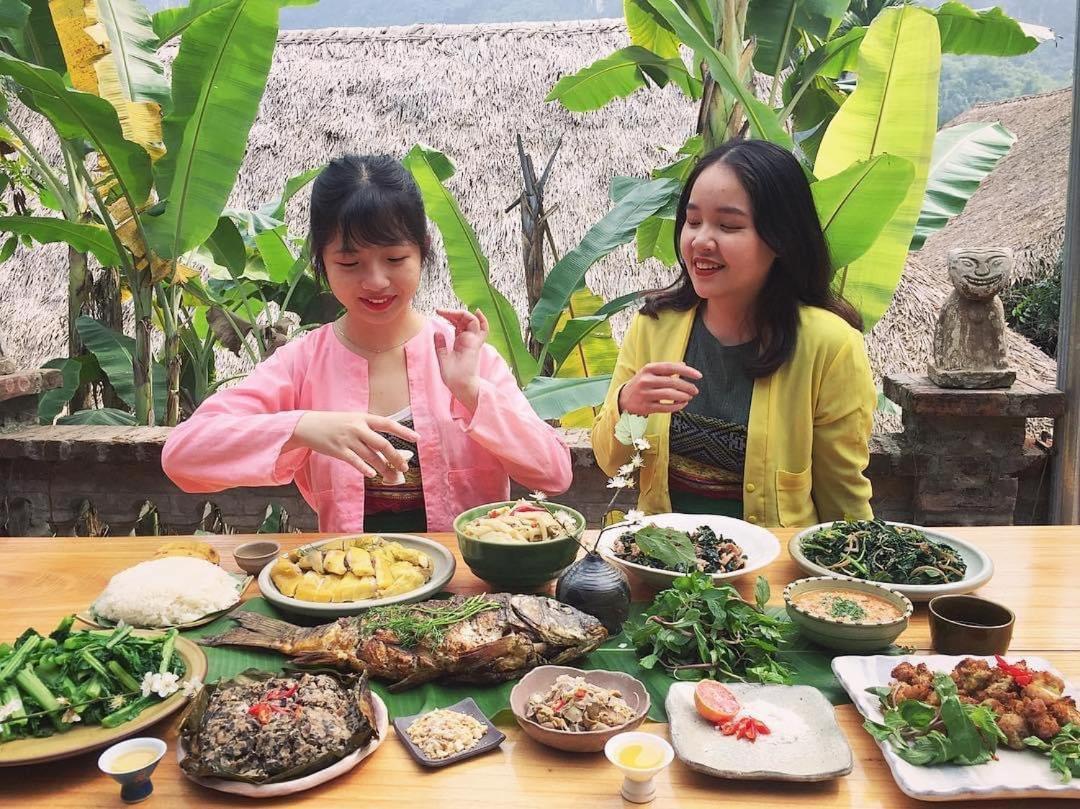 Muong Retreat- Nghi Duong Xanh Trong Bao Tang Van Hoa Nghe Thuat,Hoa Binh Hotel Bagian luar foto